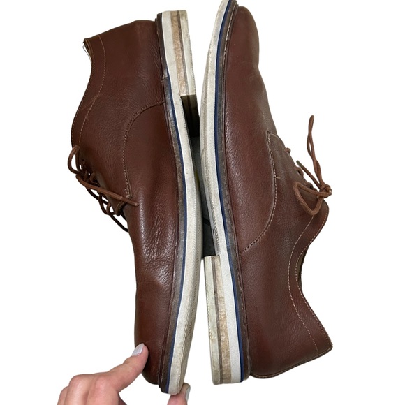 BOSTONIAN Commonwealth Men's Leather Lace Up Oxford Business Shoe-Size 12 - Picture 9 of 10